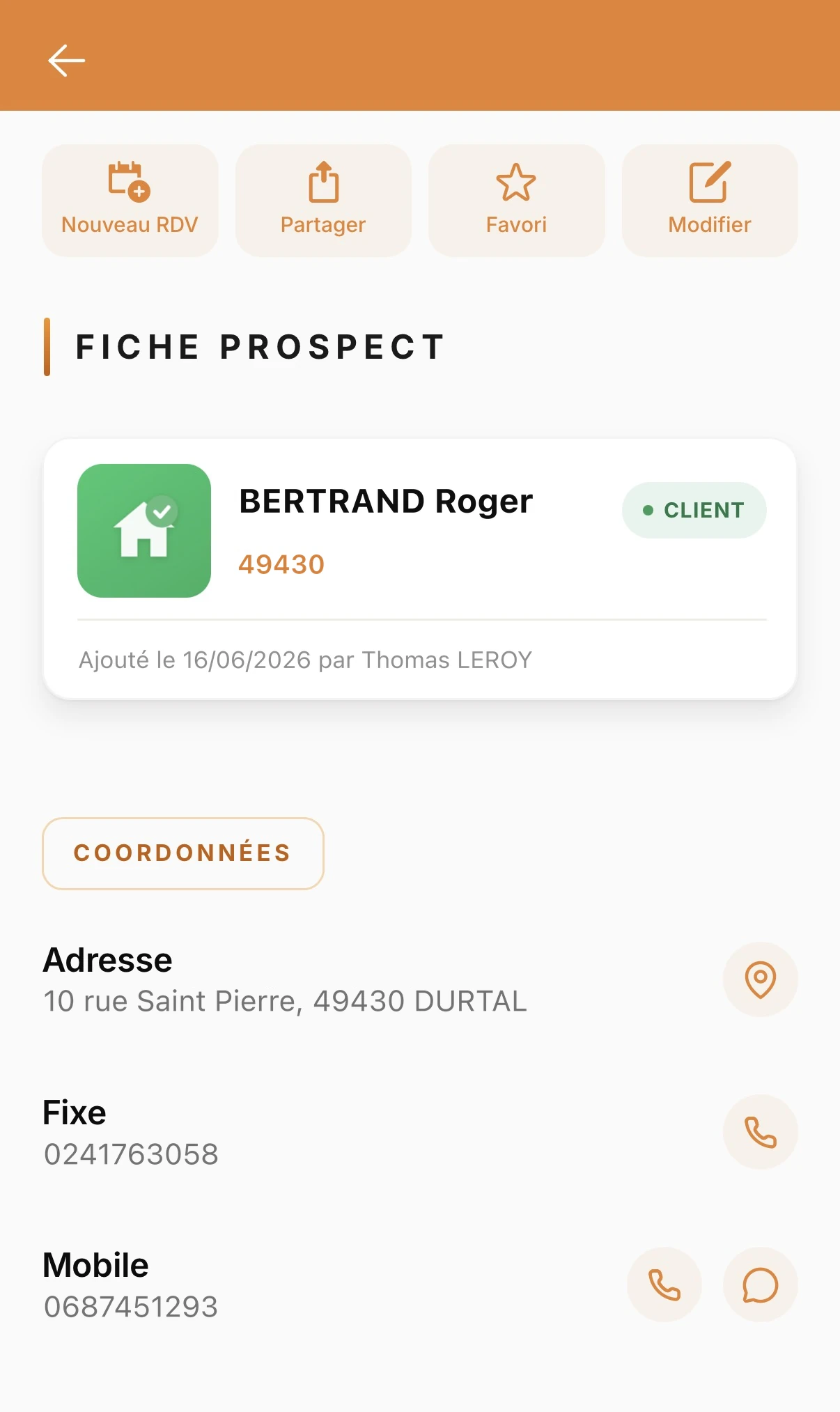 Porteo — fiche prospect détaillée